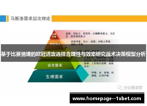 基于比赛情境的欧冠进攻选择合理性与效率研究战术决策模型分析
